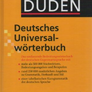 Duden Deutsches Universalworterbuch: Duden Deutsches Universalworterbuch 7th Edition, 120651