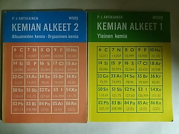 Kemian alkeet 1-2 : 1.Yleinen kemia, 2.Alkuaineiden kemia - Orgaaninen kemia