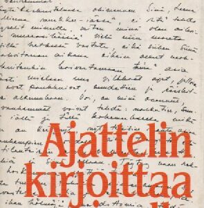 Ajattelin kirjoittaa sinulle