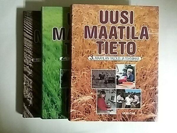 Uusi maatilatieto 1-3 : Suomen maatalouden mahdollisuudet ; Maatilan talous ja tekniikka ; Toimiva ja tuottava maatila