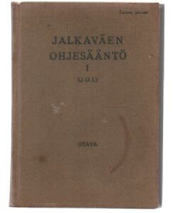 Jalkaväen ohjesääntö I (J.O.I)