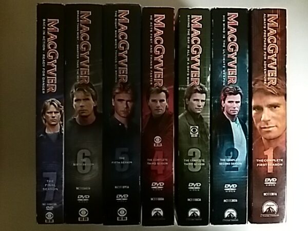 MacGyver - The Complete Season 1-7 (36 Disc.)