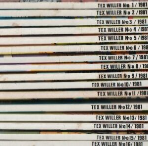 Tex Willer vuosikerta 1981(1-16)