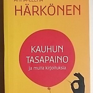 Kauhun tasapaino ja muita kirjoituksia