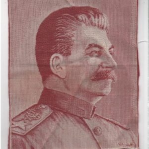 Josif Stalin kangaskuva koko 19*24 cm