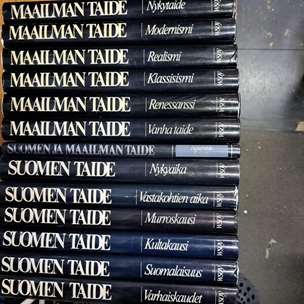 Suomen ja maailman taide 1-12+hakemisto