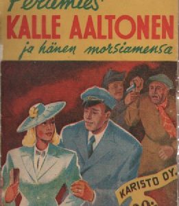 Perämies Kalle Aaltonen ja hänen morsiamensa