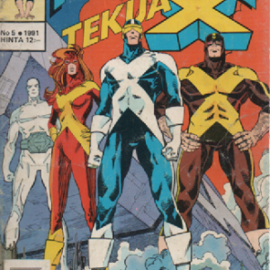 Marvel 1991-05 : Tekijä-X