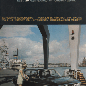 Auto ja liikenne 1971-06-7 Kesä-Heinäkuu : Euroopan automuseot