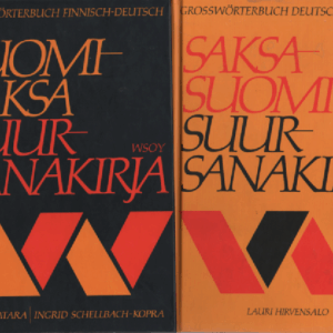 Suomi-Saksa-suursanakirja - Grosswörterbuch Finnisch-Deutsch ja Saksa-Suomi suursanakirja - Grosswörterbuch Deutsch-Finnisch