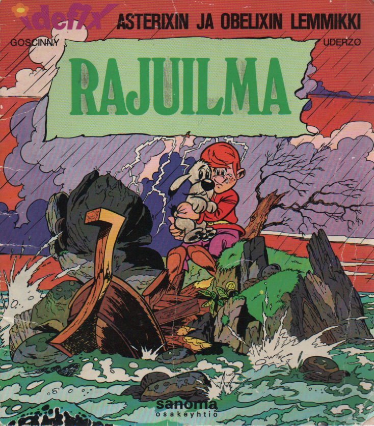 Idefix, Asterixin ja Obelixin lemmikki : Rajuilma